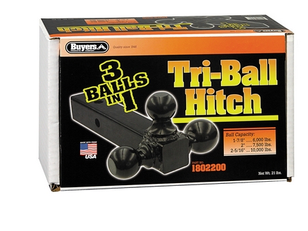 BUY 1802200 :  TRI-BALL Mount, 1-7/8", 2", 2-5/16" Balls for large image BUY1802200_1