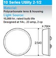 T/L 10202C :  Model 10 Clearance Marker Lamp for thumb image TL10202C_1