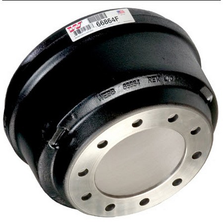 WEB 66864F :  Brake Drum 16.50 X 7.0 for large image WEB66864F